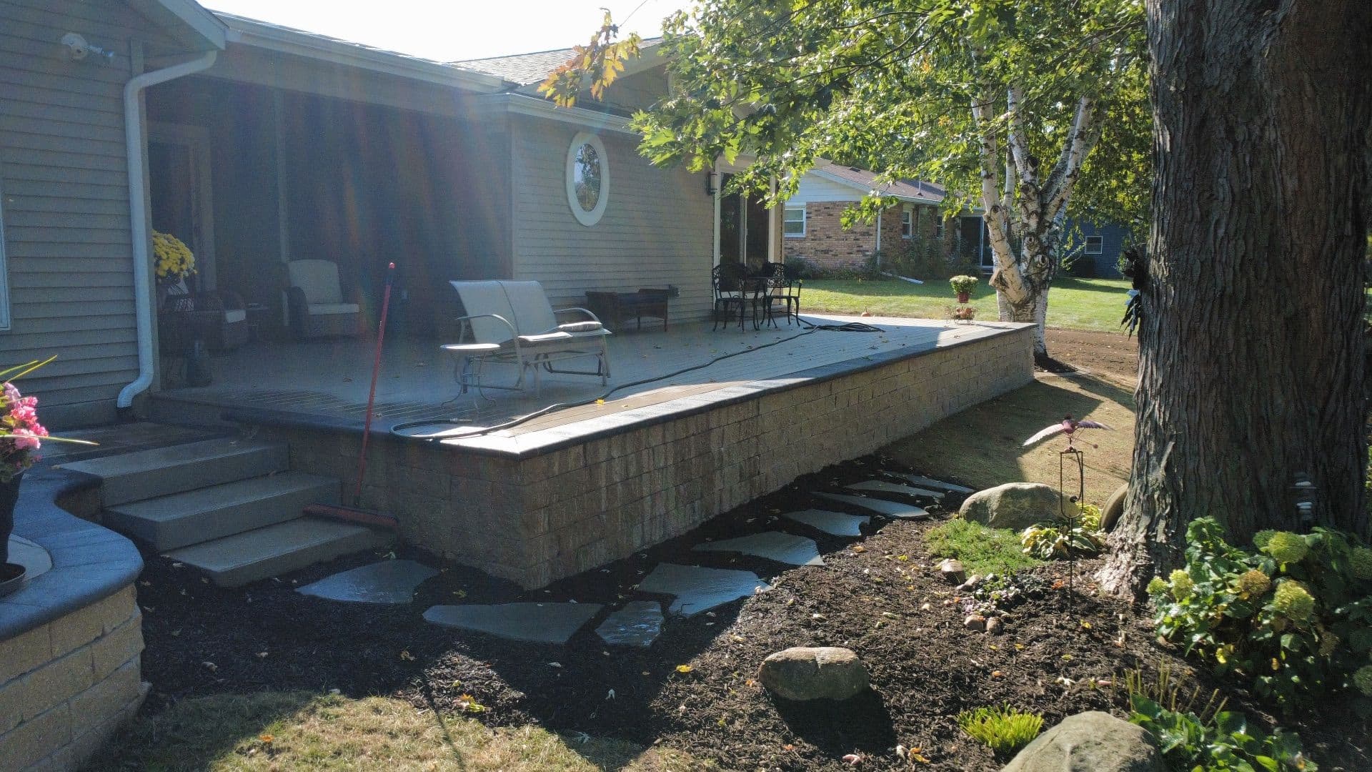 Chic Backyard Upgrade for Cozy Gatherings in Wakarusa